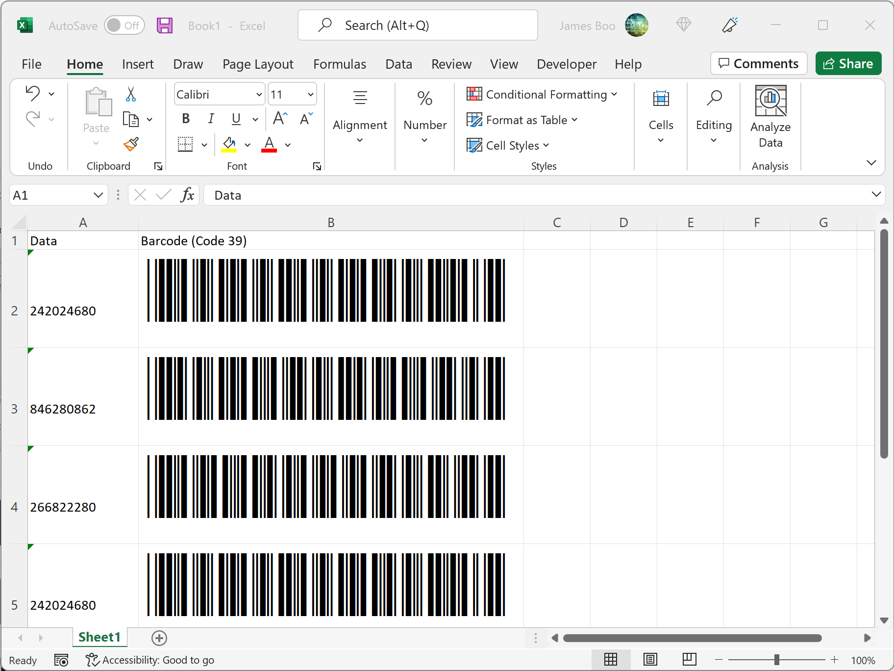 Barcode 39 Font Microsoft Word