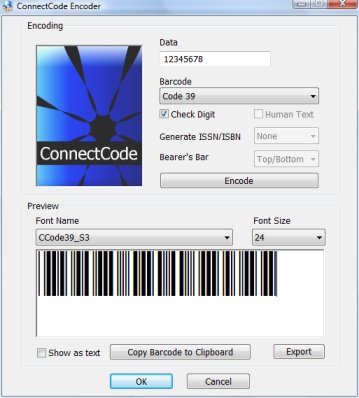Free Barcode Fonts