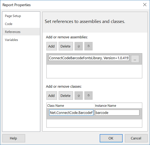 how to write custom code in rdlc report